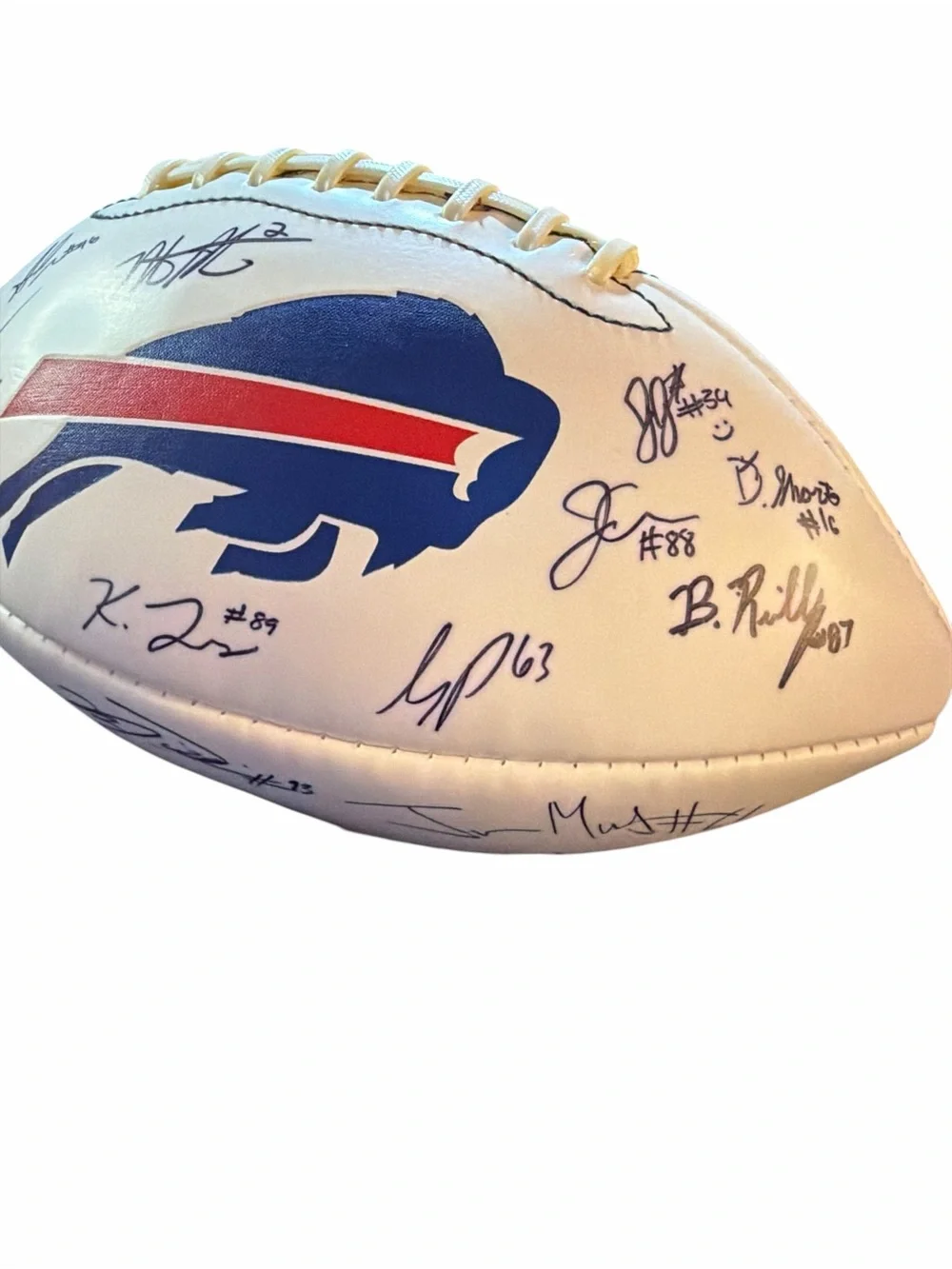 2021 Buffalo Bills FULL TEAM SIGNED Football